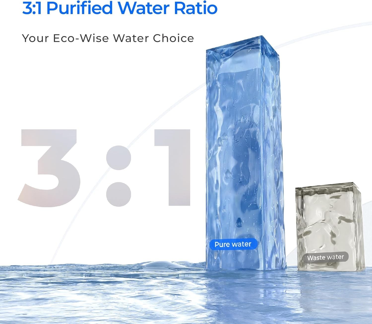 Waterdrop X12 Alkaline Mineral pH+ Reverse Osmosis System,1200 GPD Fast Flow RO