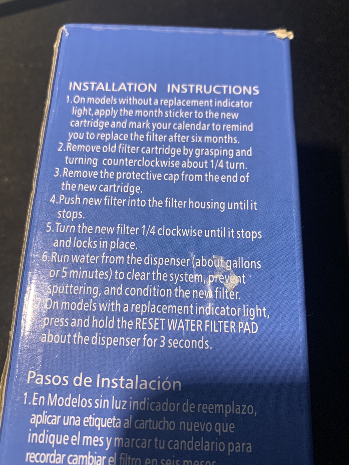 NEW Pureplus Refrigerator Replacement Filter PP-RWF1000A-S / LT600P / 469990