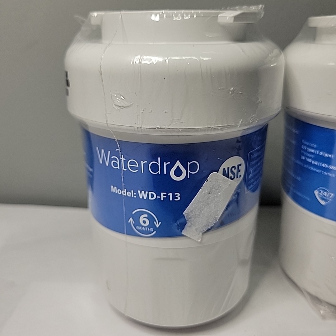 Waterdrop Golden Water Filters Replacement for GE® MWF®, SmartWater® MWFP 3 Pack