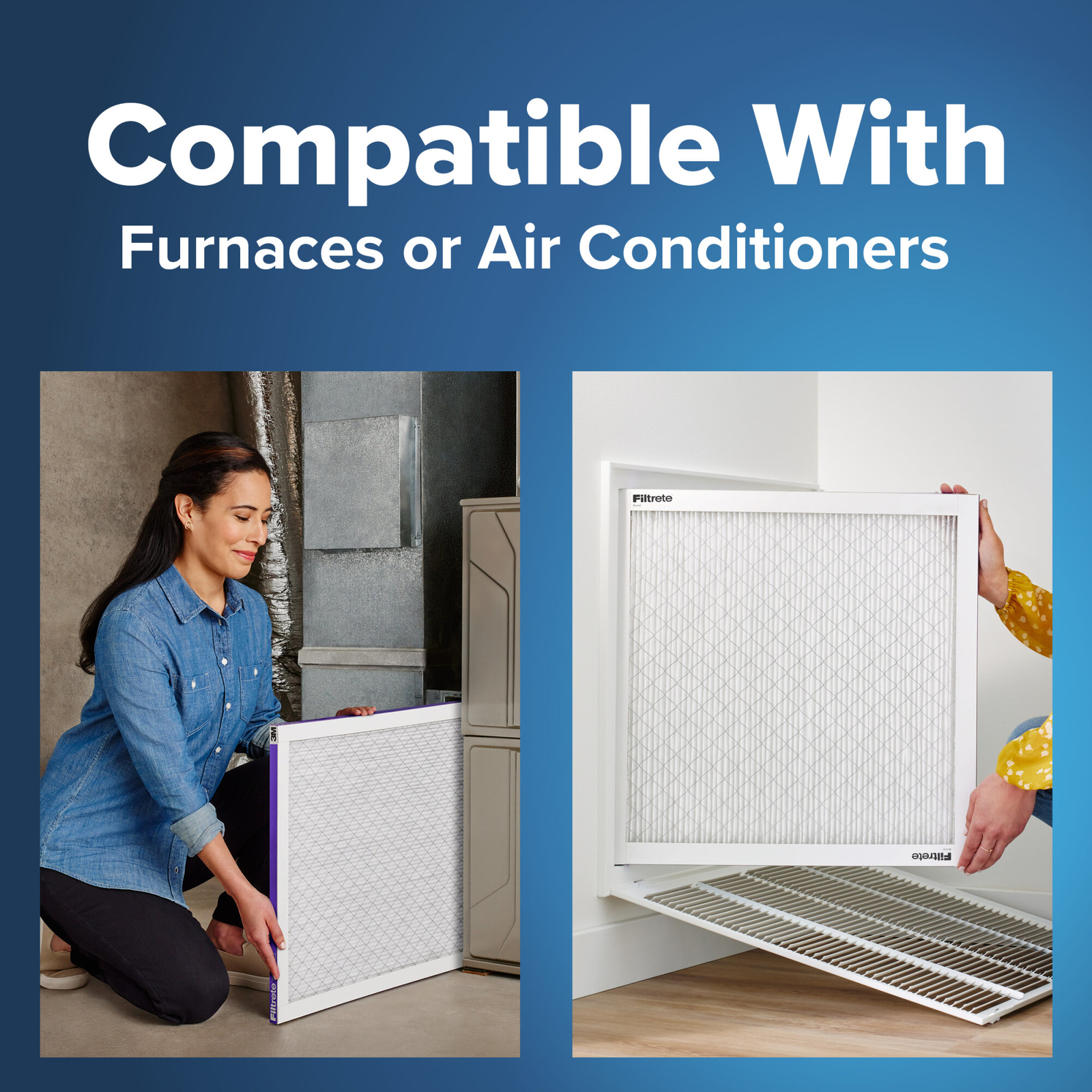 Filtrete Allergen, Bacteria & Virus Air Filter, 1500 MPR, 2002-4-HR