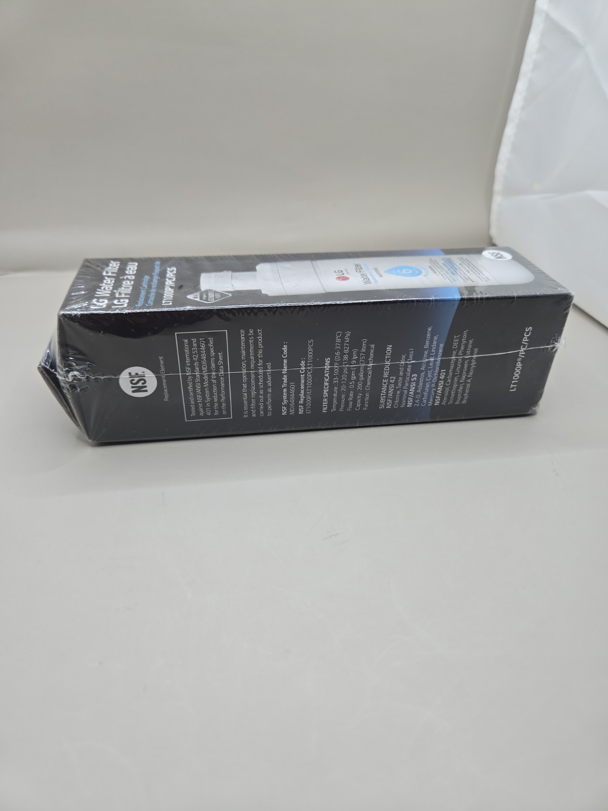 LG LT1000P Refresh Refrigerator Ice Water Filter ADQ747935 New Sealed Free Ship
