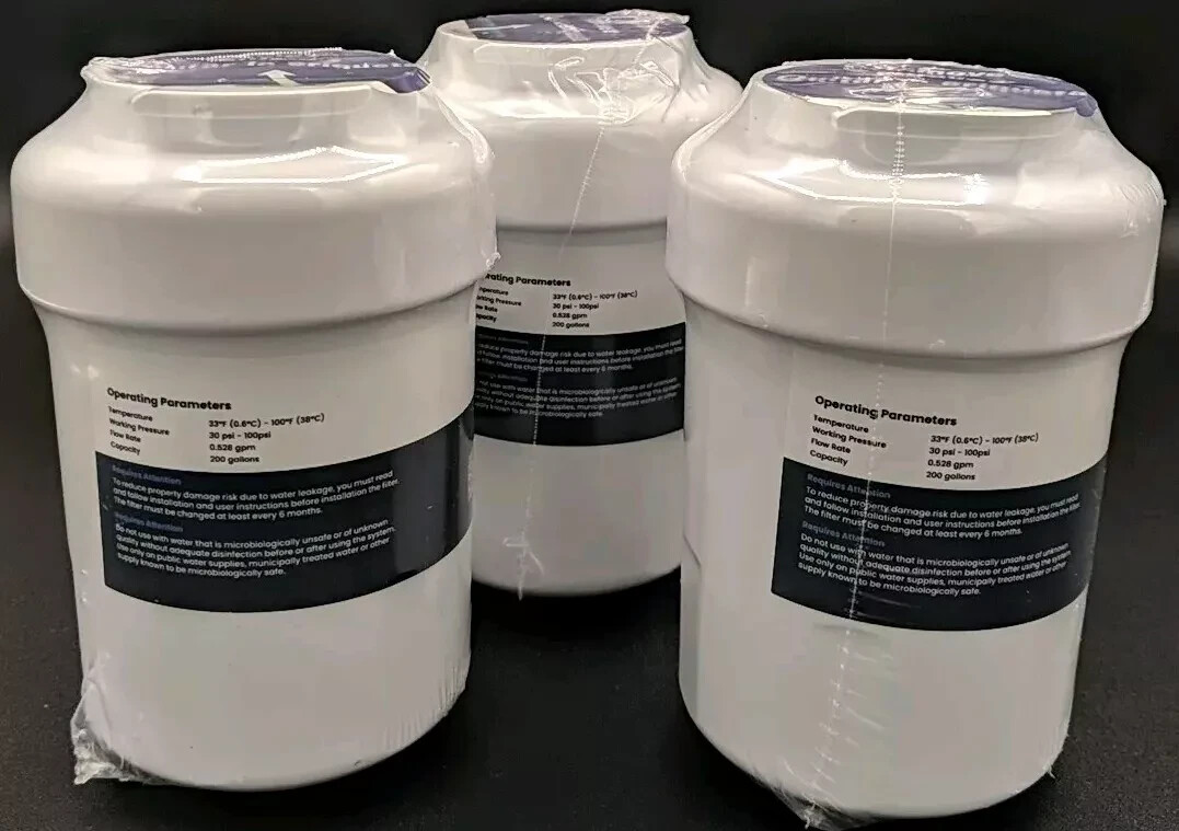 3 PACK Glacier Fresh Filter RWF1060 GF-MWF MWFP MWFA GWF HDX FMG-1 WFC1201 -LL
