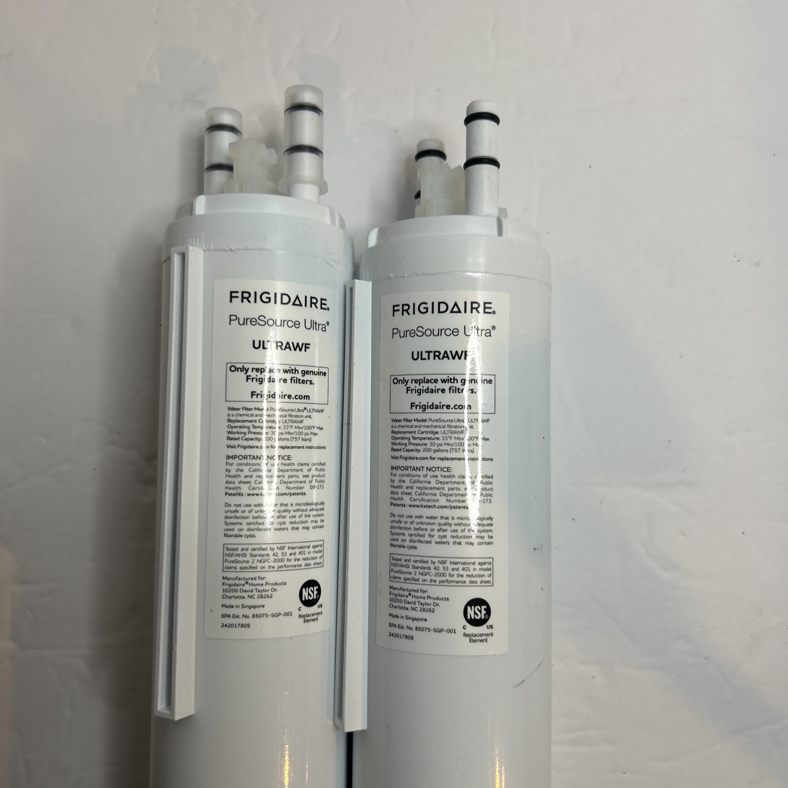 2-FRIGIDAIRE PURESOURCE ULTRA ULTRAWF WATER & ICE FILTERS NEW OEM US SELLER