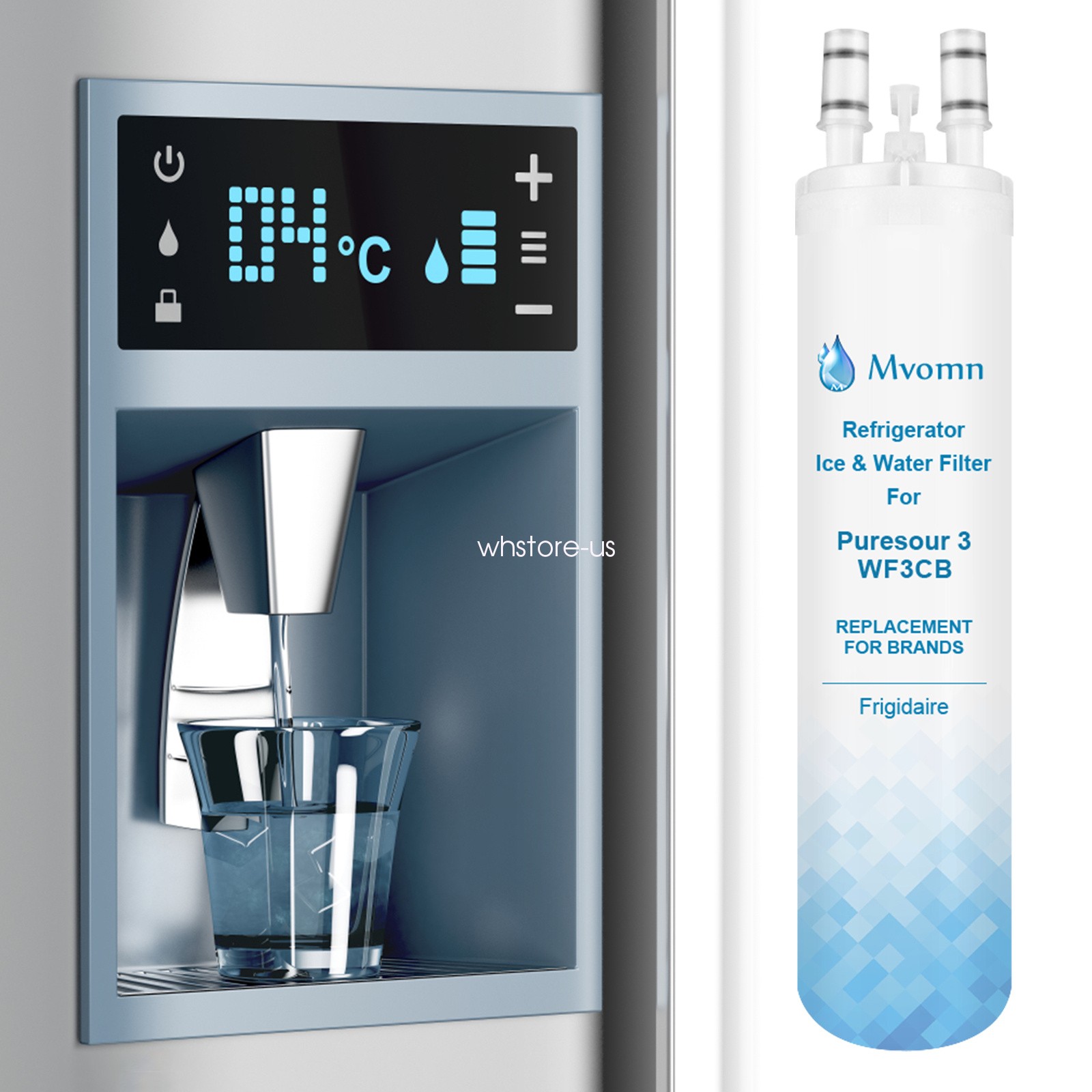 3 PACK FOR Genuine Frigidaire WF3CB Puresource3 Refrigerator Water & Ice Filter