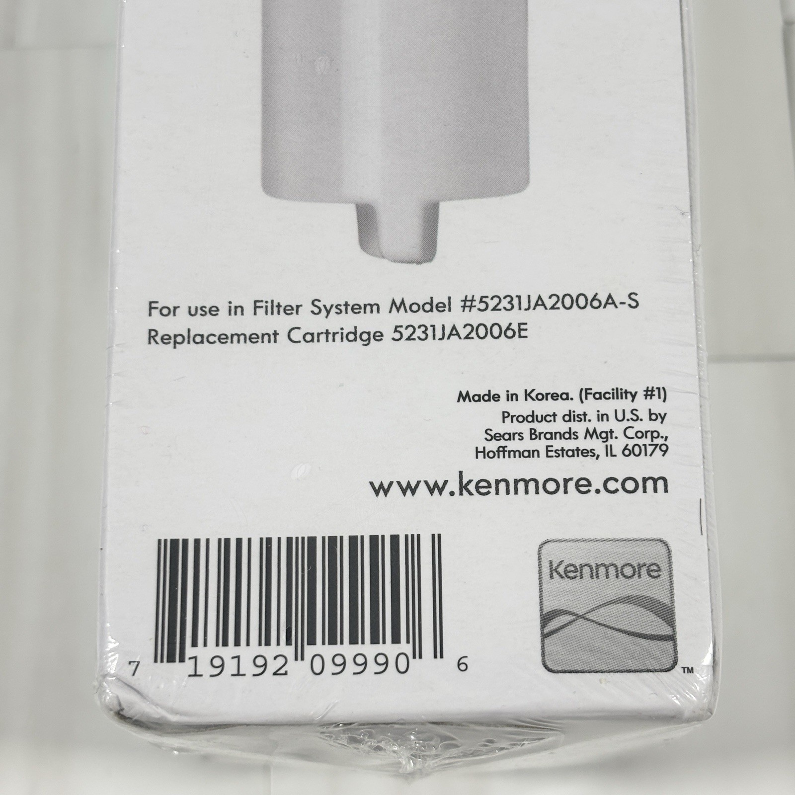 4 NEW Kenmore Clear! 9990 OEM Refrigerator Water Filter Purification Household