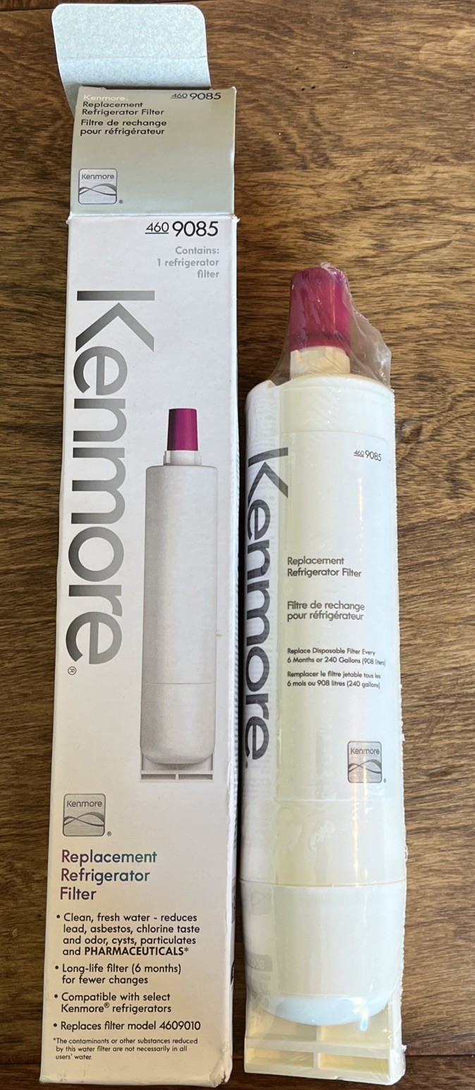 Kenmore 9085 Replacement Refrigerator Water Filter (4609085) – 1-PACK NEW