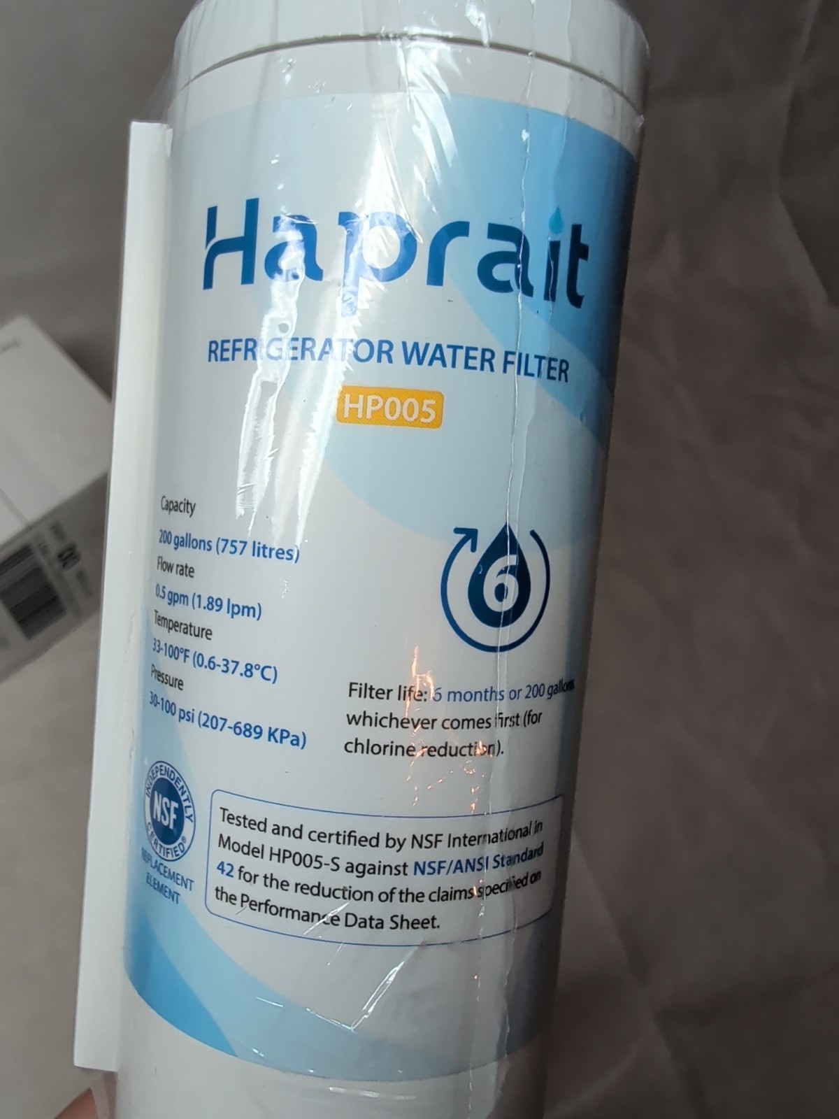 Water Filter for Frigidaire ULTRAWF, Pure Source Ultra, Kenmore 9999 46999 HP005