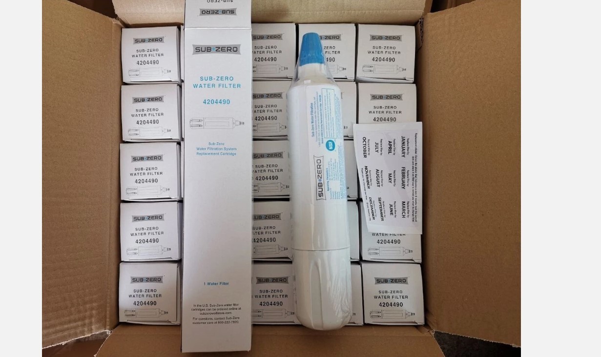 1 PACK Sub-Zero 4204490 Refrigerator Water Filter – White New USA