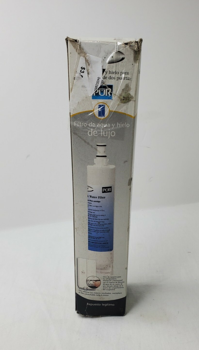 Whirlpool Genuine PUR OEM Side by Side Refrigerator Ice & Water Filter 4396918