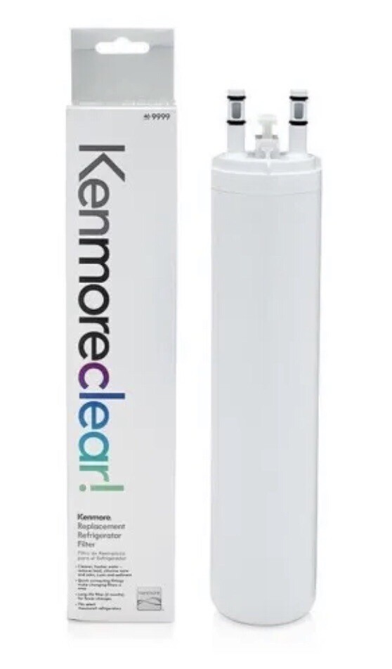 Kenmore 46-9999 9999 Replacement Refrigerator Water Filter, White 6-month life