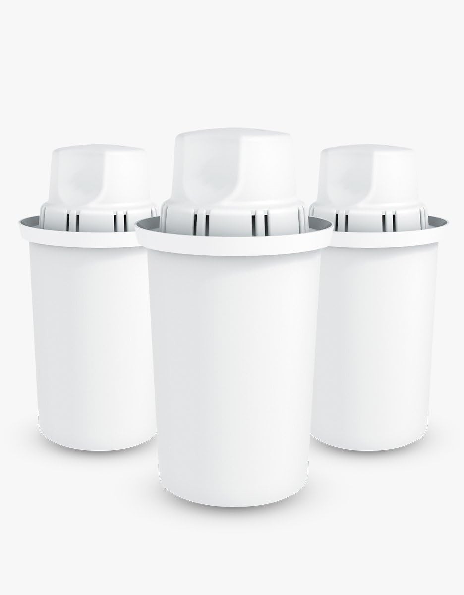 3-Pack Eco-Friendly Water Filters – Purifies, Reduce Waste & Improves Taste