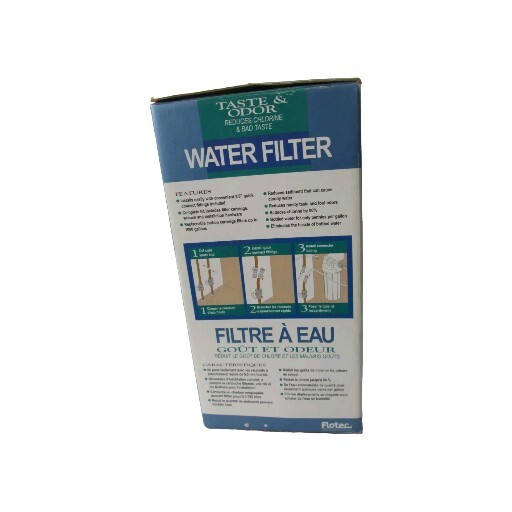 Vintage Flotec Water Filter Reduces Chlorine Bad Taste US1 Under Sink New in Box