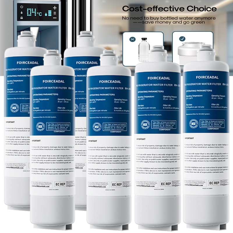 6/4/2PACK White For Bosch Ultra Clarity Pro BORPLFTR50 WFC100MF Water Filter NEW