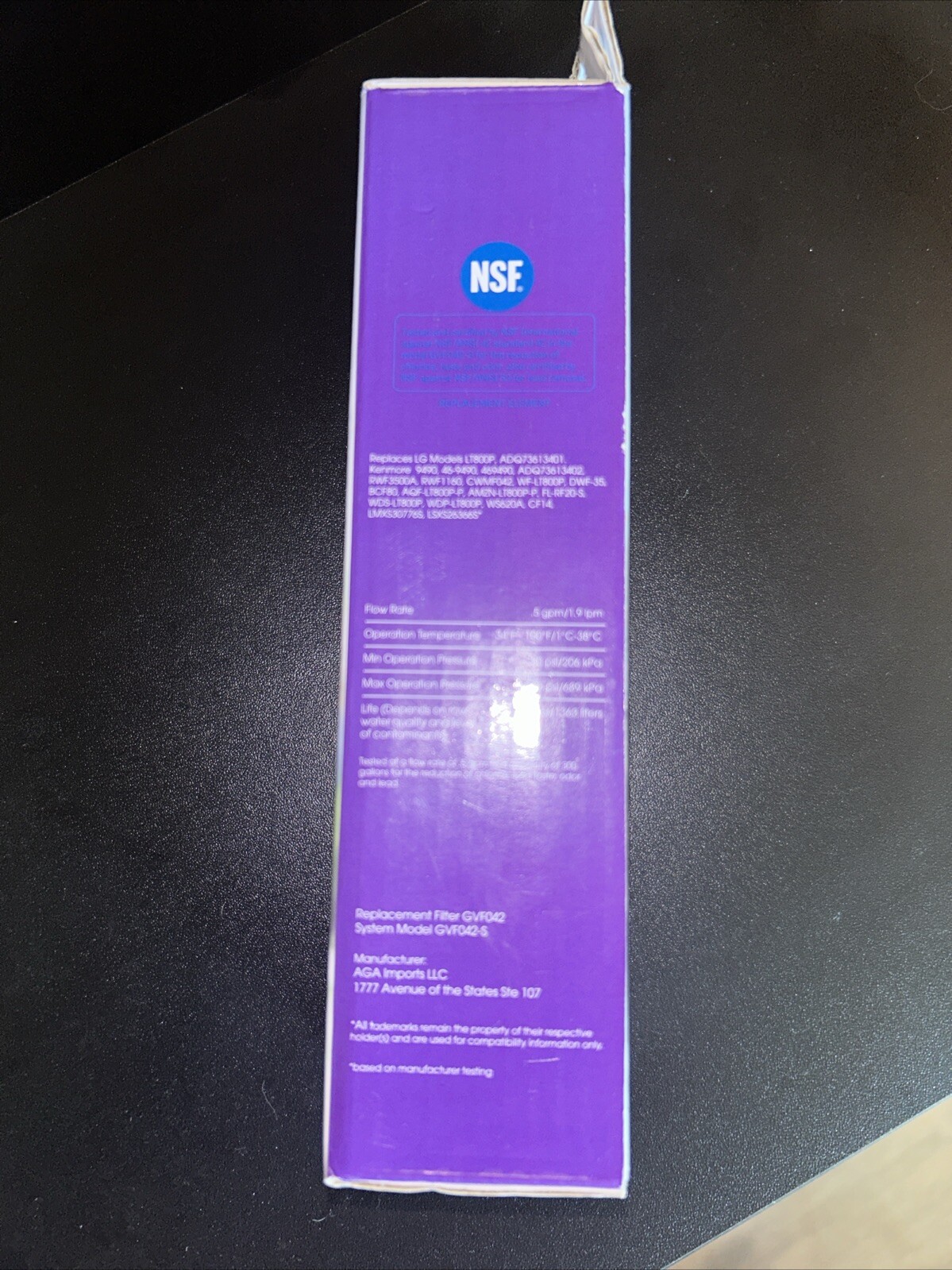 Great Value Replacement Water Filter LG Models LT800P 6 months 300gallons (d2)