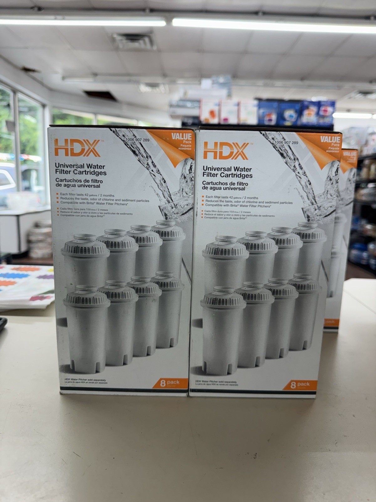 HDX Water Pitcher Replacement Water Filter Cartridges BPA Free 4 BRITA (16-Pack)