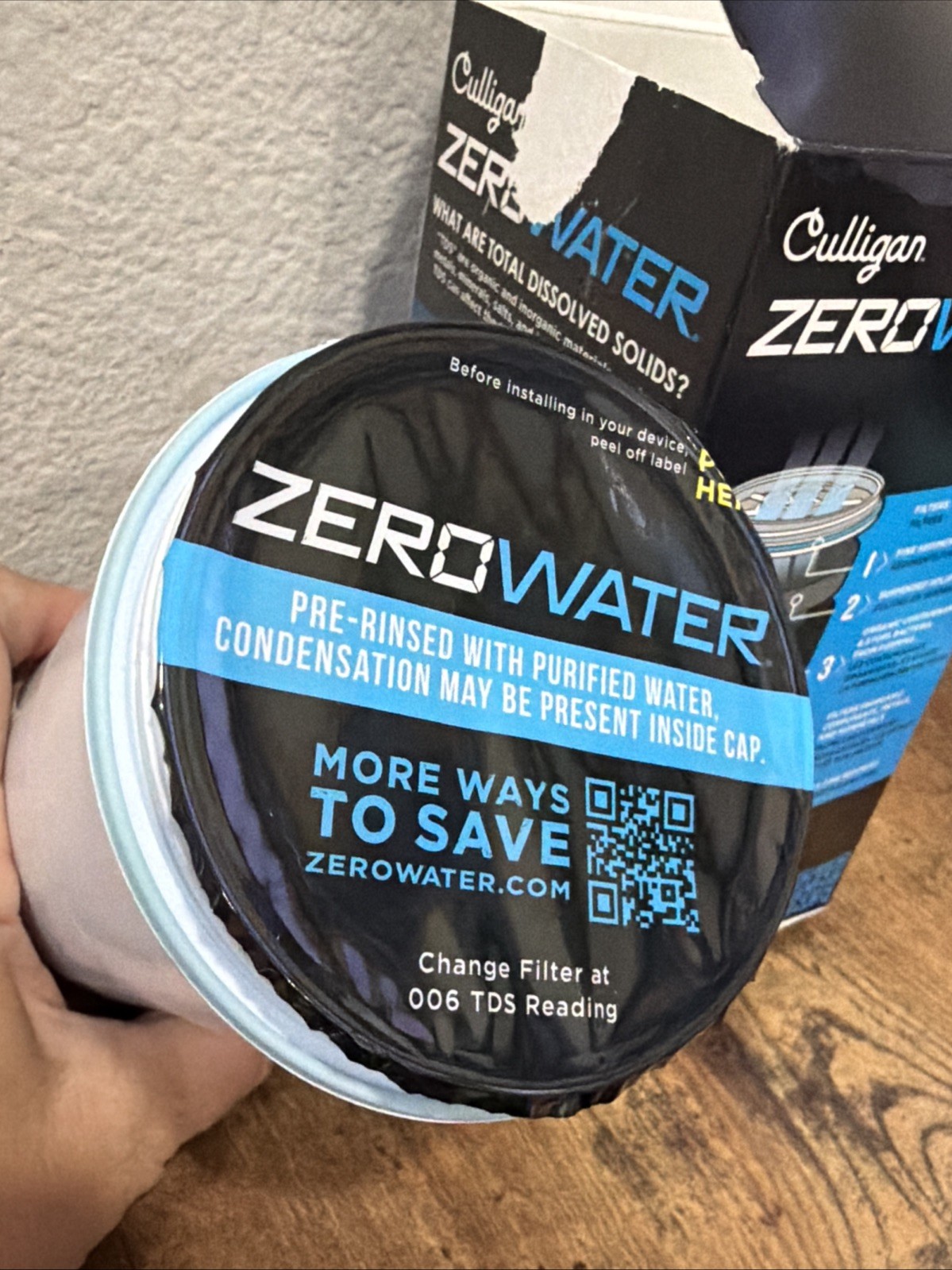 Zero Water Premium 5 Stage Ion Exchange Replacement Water Filter Model ZR-001
