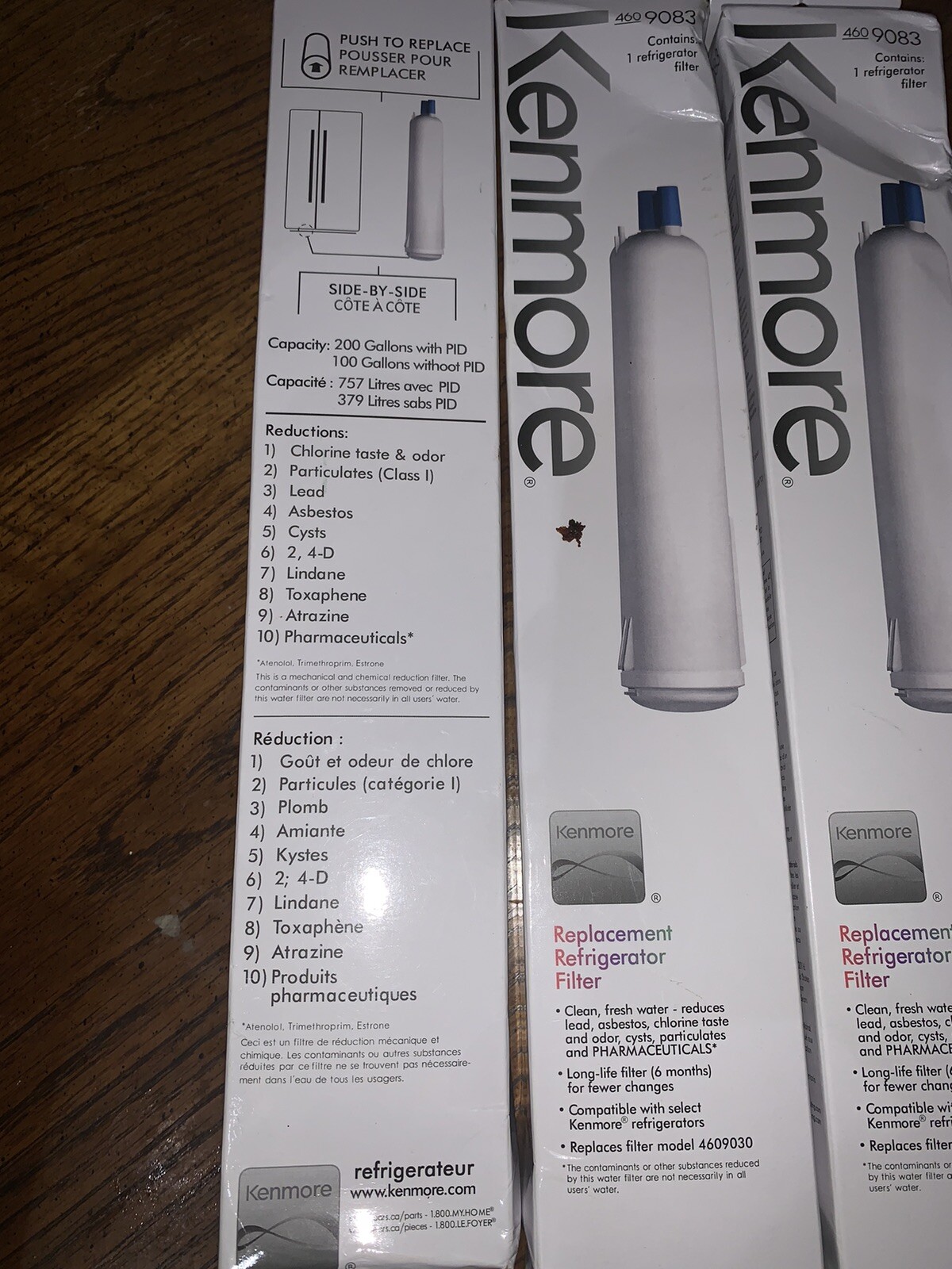 Kenmore 46-9083 Replacement Refrigerator Water Filter 3pack