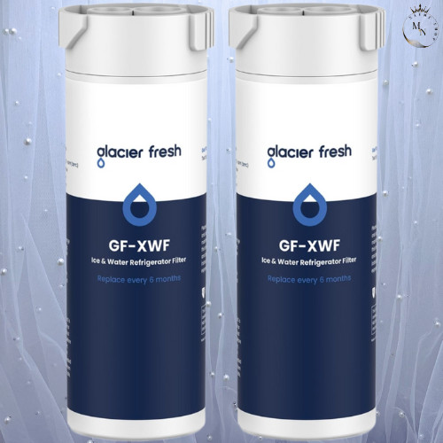 Glacier Fresh XWF Replacement FOR GE XWF Refrigerator Water Filter Pack Of 2