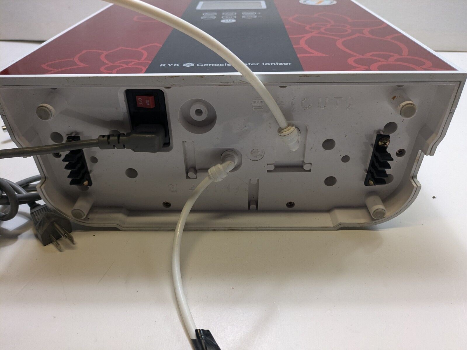 KYK Genesis Alkaline Water Ionizer Machine Filtration System Untested Parts