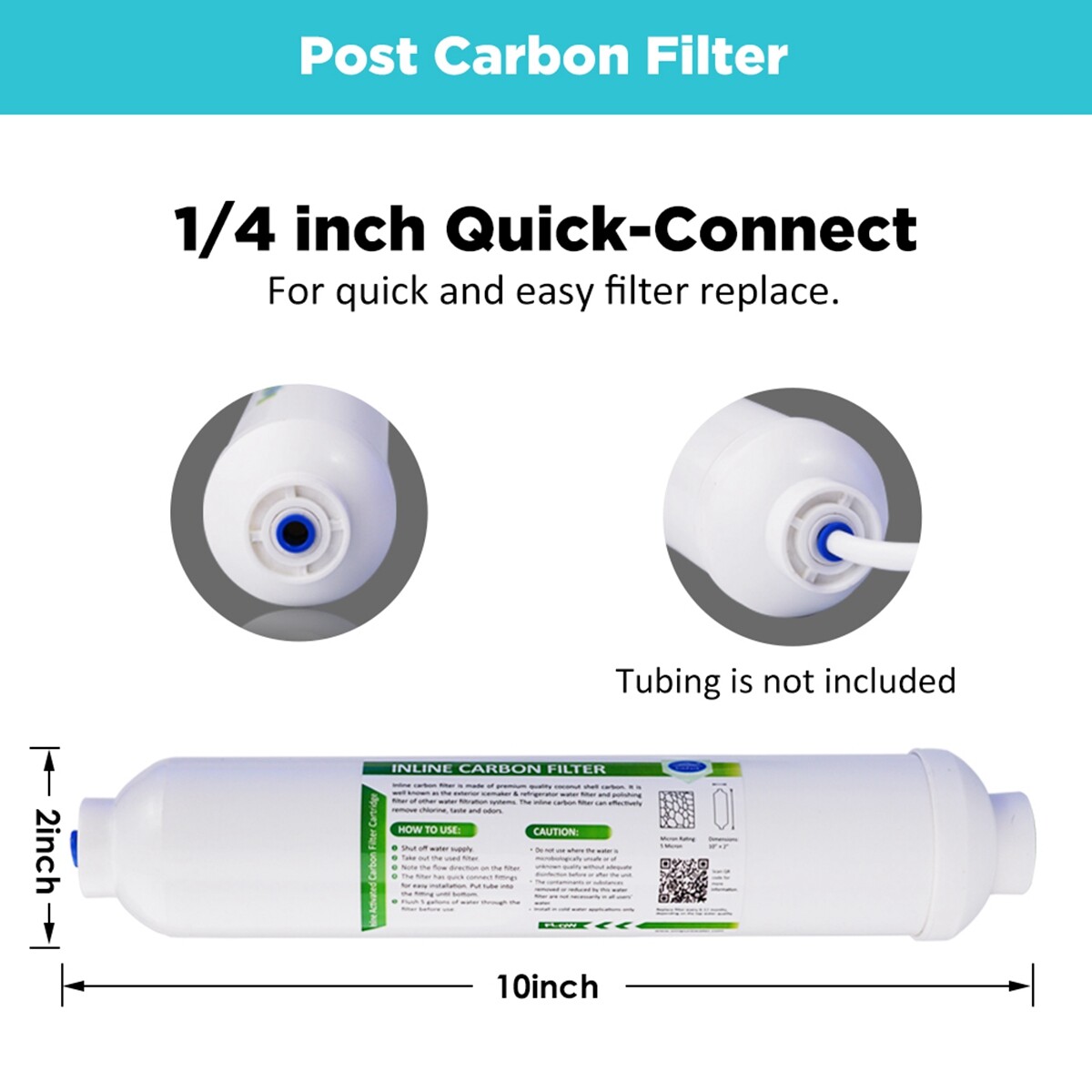 6 Stage Reverse Osmosis 75G RO Membrane PP GAC CTO T33 PH Alkaline Water Filters