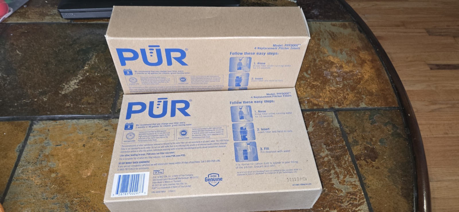 6 Genuine PUR PPF900Z Replacement Water Pitcher Filters Sealed, 6 Total.