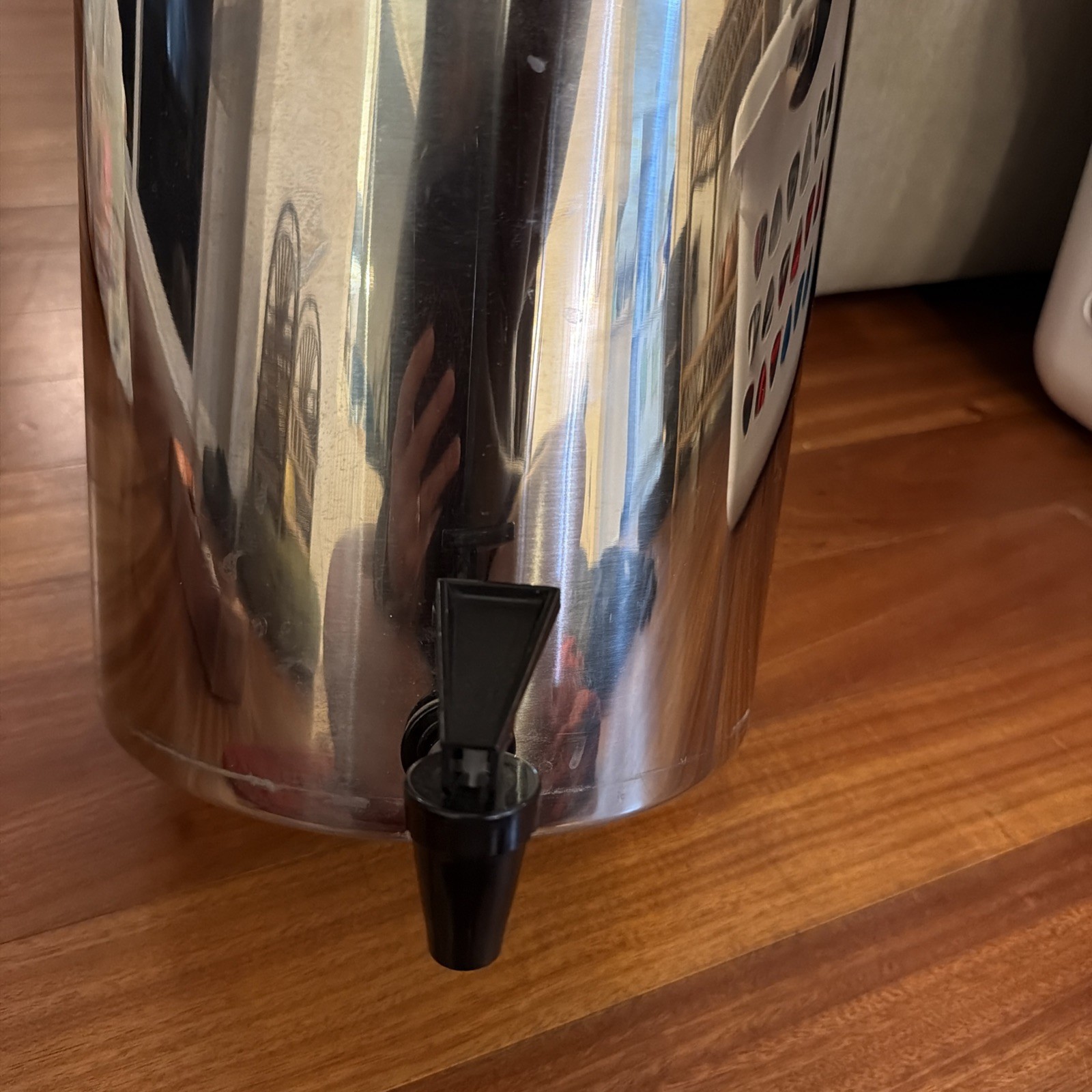 Purewell 2.25G Gravity-Fed Water Filter Stainless Steel Filter System No Lid