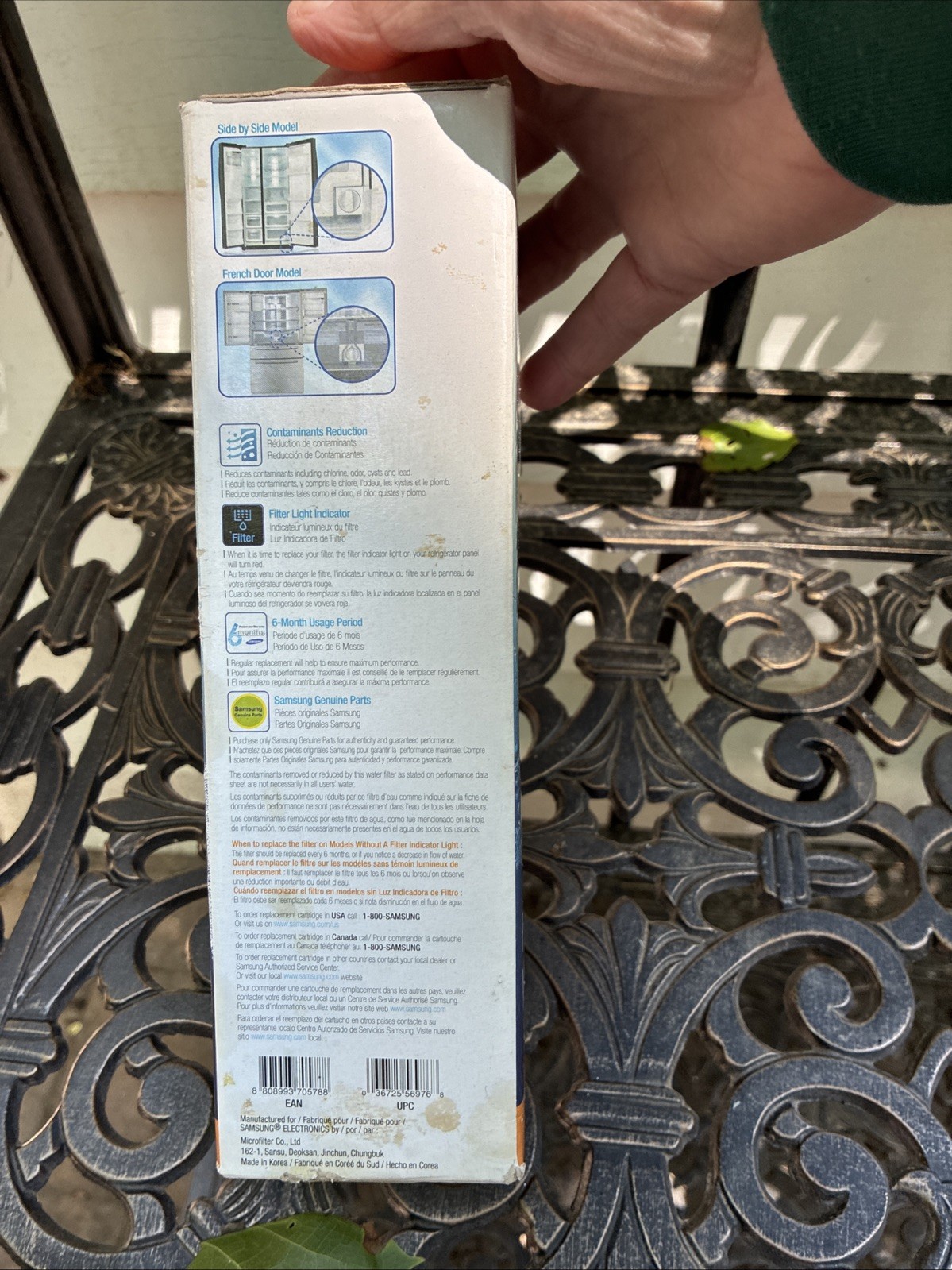 Genuine OEM Samsung HAF-CIN/EXP Refrigerator Water Filter DA29-00020B