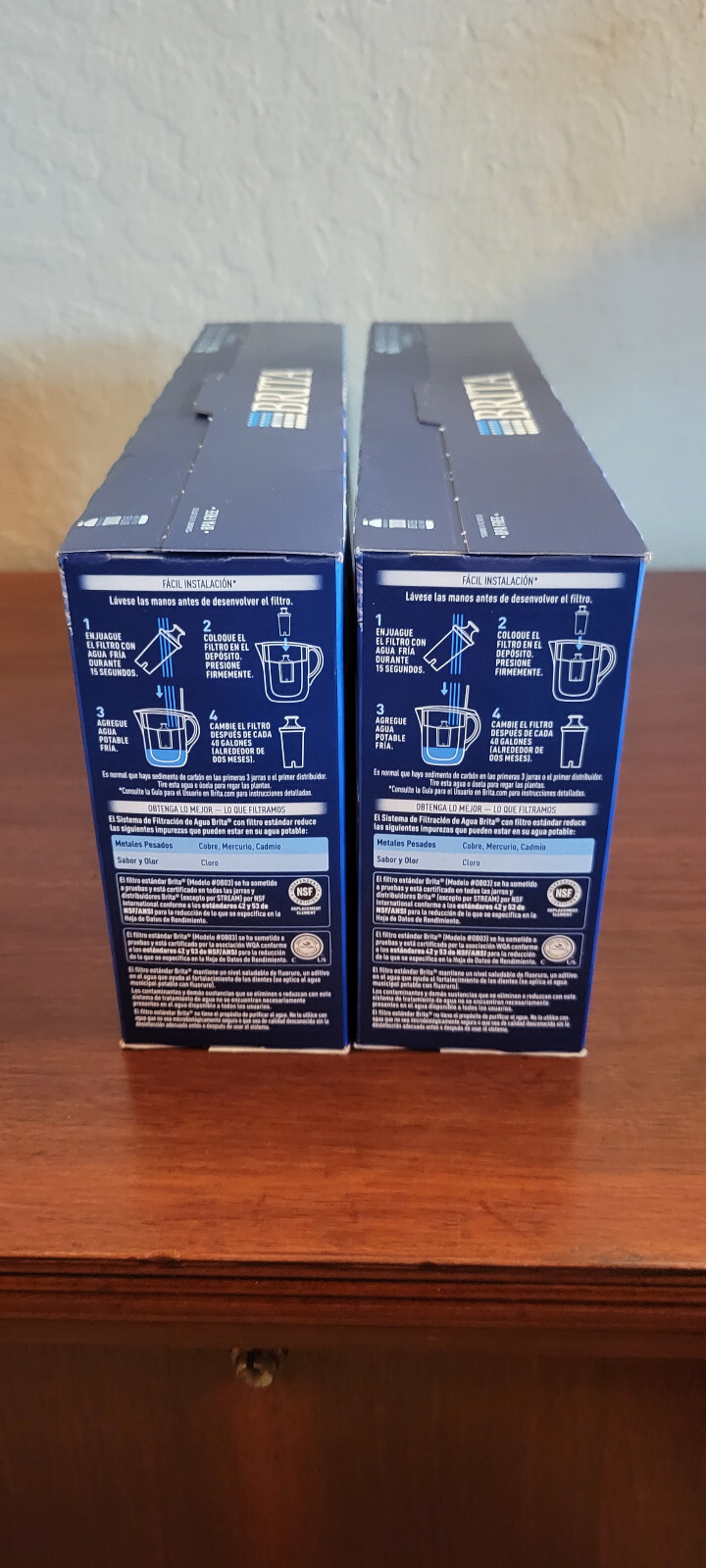 Brita Pitcher Replacement Filters #987554 Value Pack Brand New