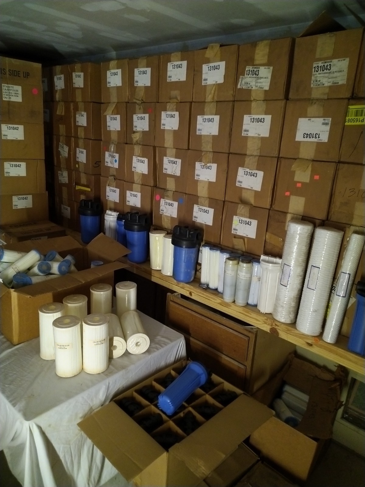 10″x2.5″ Whole House System Pleated Sediment Water Filter . 50 Micron