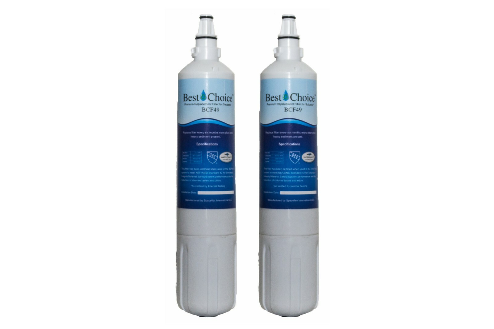 2 Pack Fits InSinkErator F-1000 Compatible Sub-Zero 4204490 4290510 Water Filter
