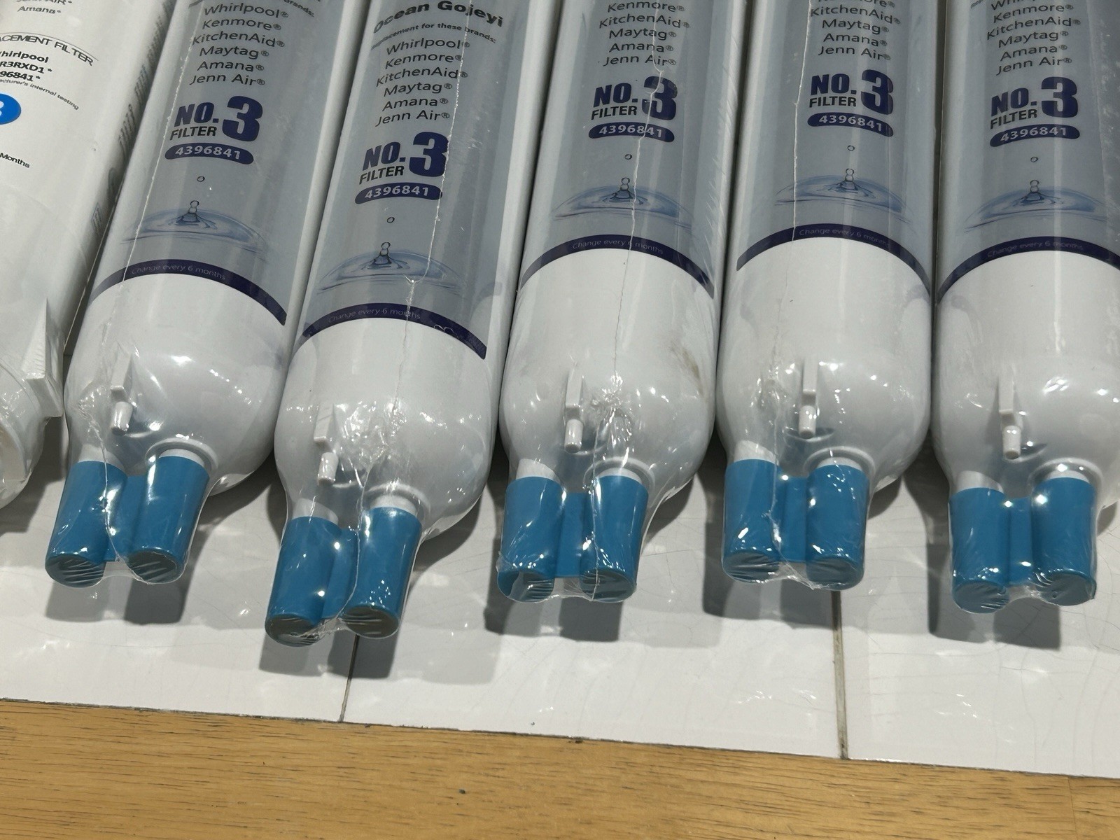 3 Pack Refrigerator Water Replacement Filter EDR3RXD1 4396841 4396710
