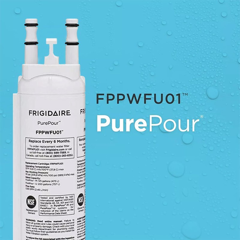 1/2/3/4 Pack Frigidaire PWF-1 FPPWFU01 Genuine Refrige PurePour Water Filter New