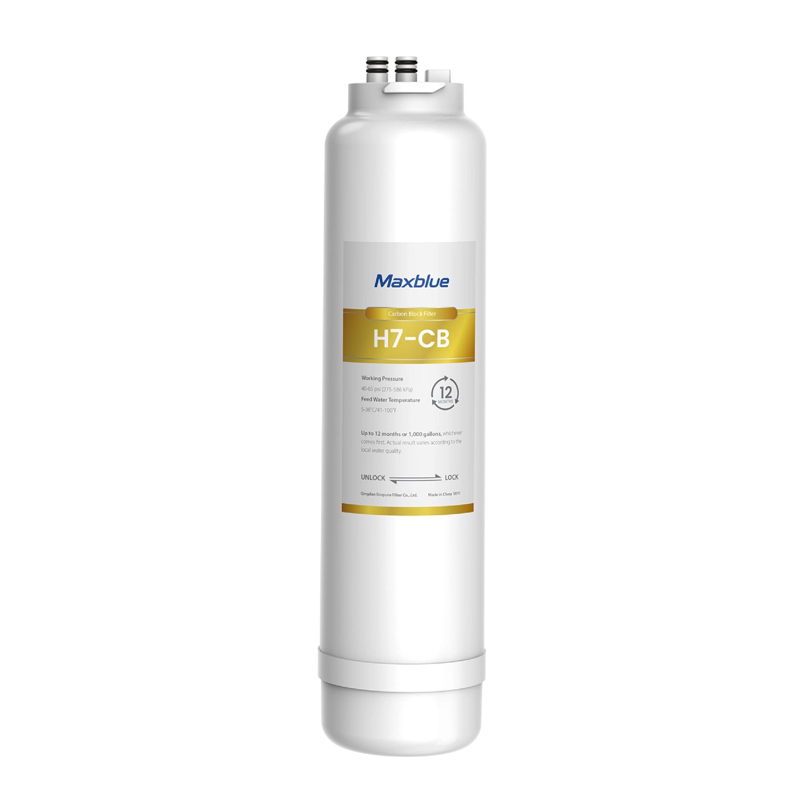 MB-H7-CB Filter, 1-year Lifetime, Replacement for MB-H7 Reverse Osmosis System