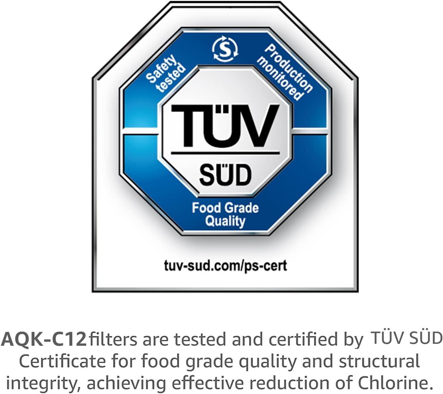 AQUA CREST TÜV SÜD Certified Coffee Water Filter, Replacement for Braun® KWF2(2)