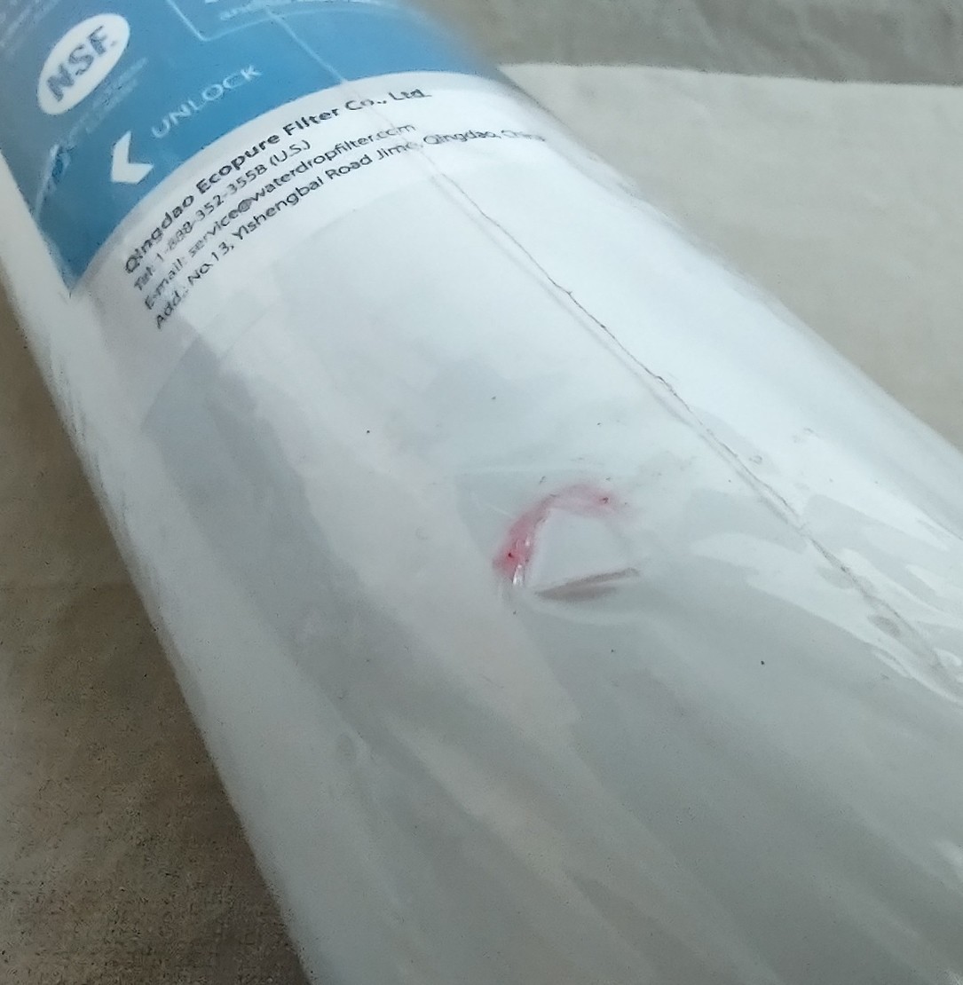 Waterdrop WD-F22 Replacement For GE MSWF Refrigerator Water Filter, NEW Sealed