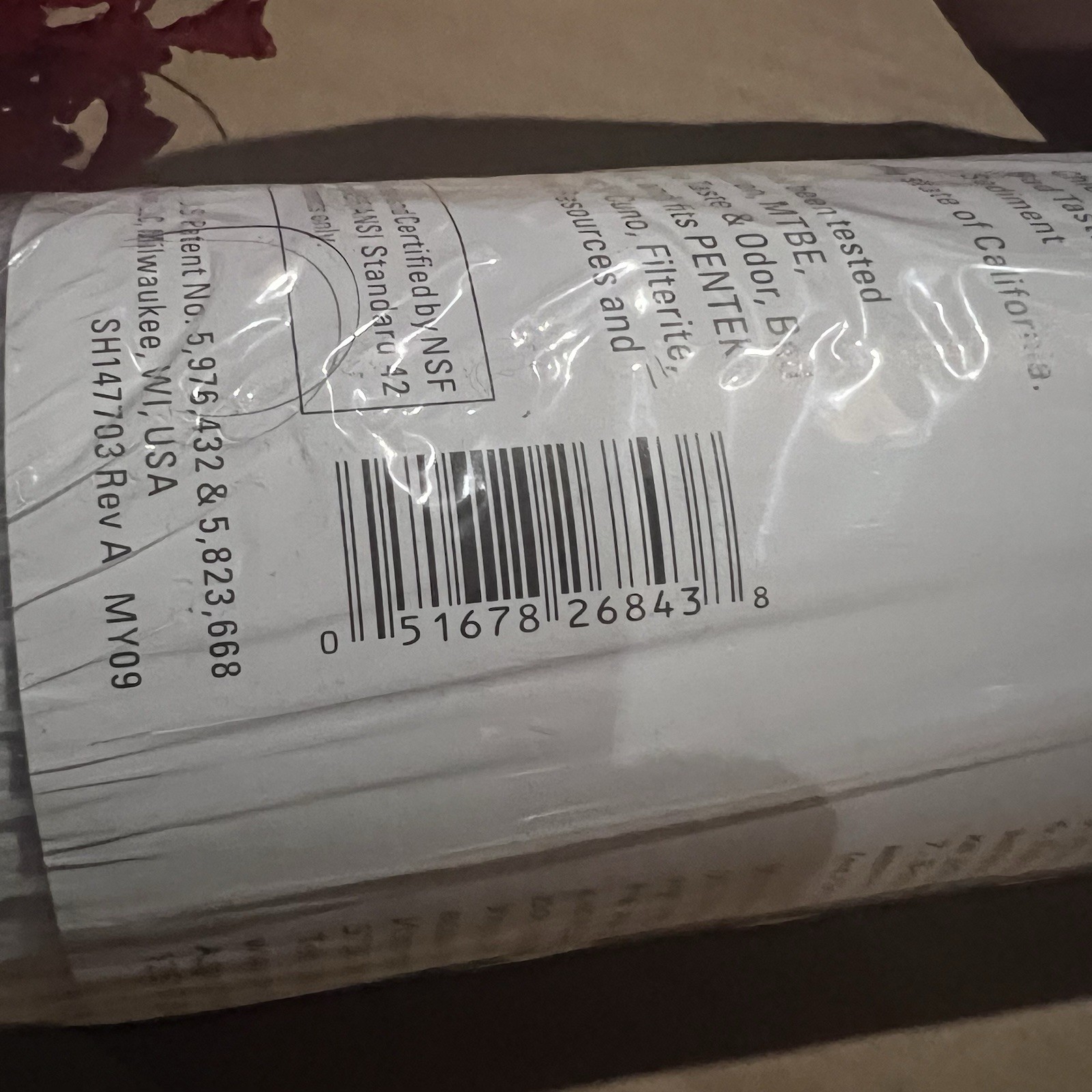 10 Inch – Pentair CBR2-10 Active Carbon Block Water Filter Cartridge 0.5 Micron