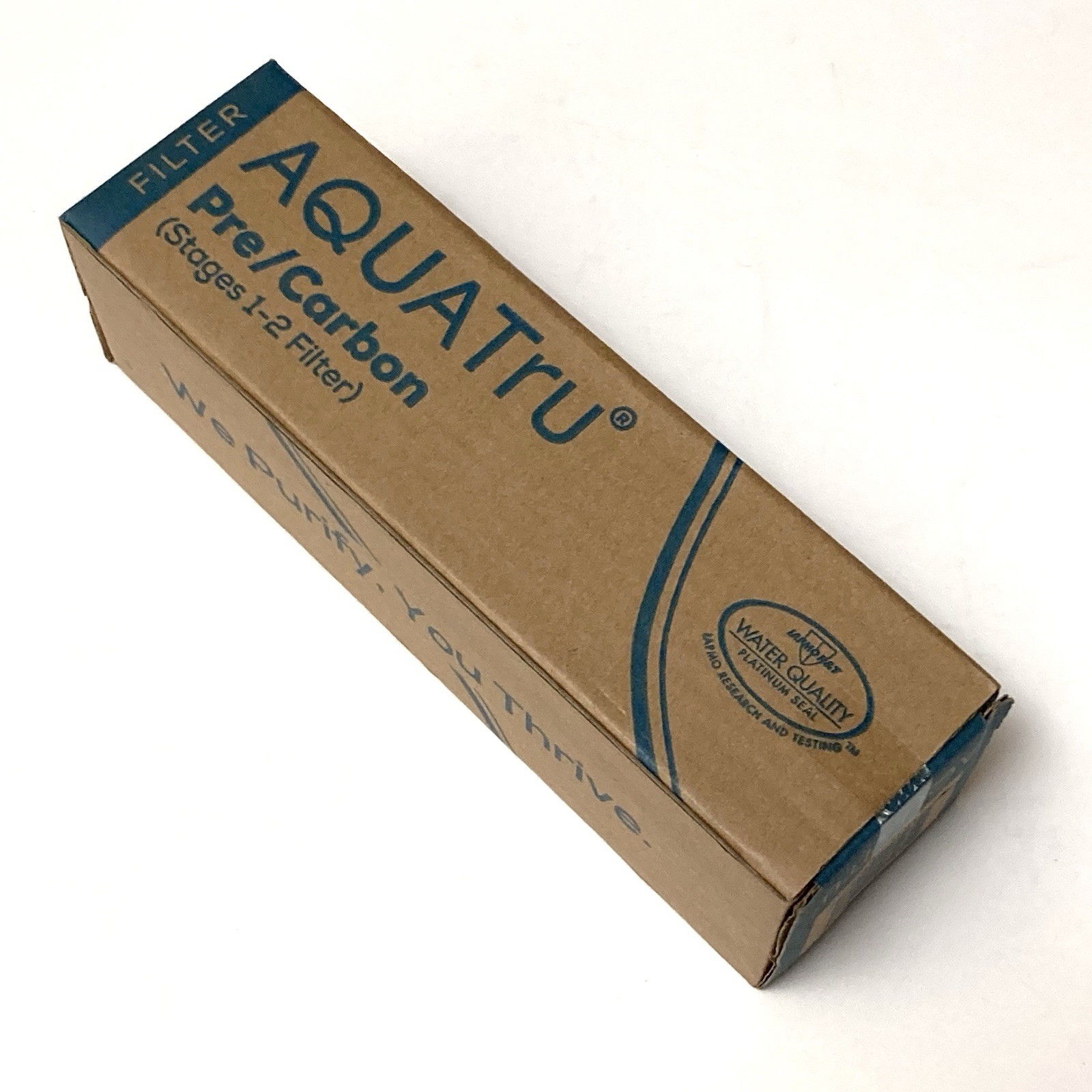NEW AquaTru Pre Carbon Water Filter Stages 1-2 Filter Part # AT2001 Yellow