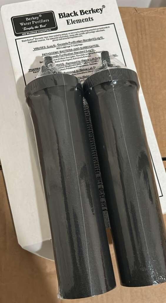 BB9-2 Black Berkey Water Filter Replacement Elements (4-Pack)