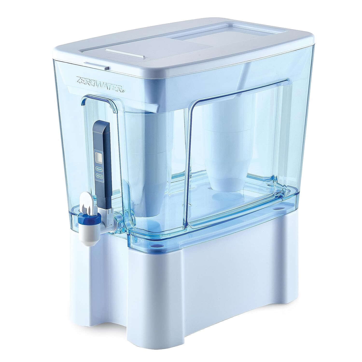 ZeroWater 52-Cup Ready-Read 5-Stage Water Filter Dispenser PFOA/PFOS。