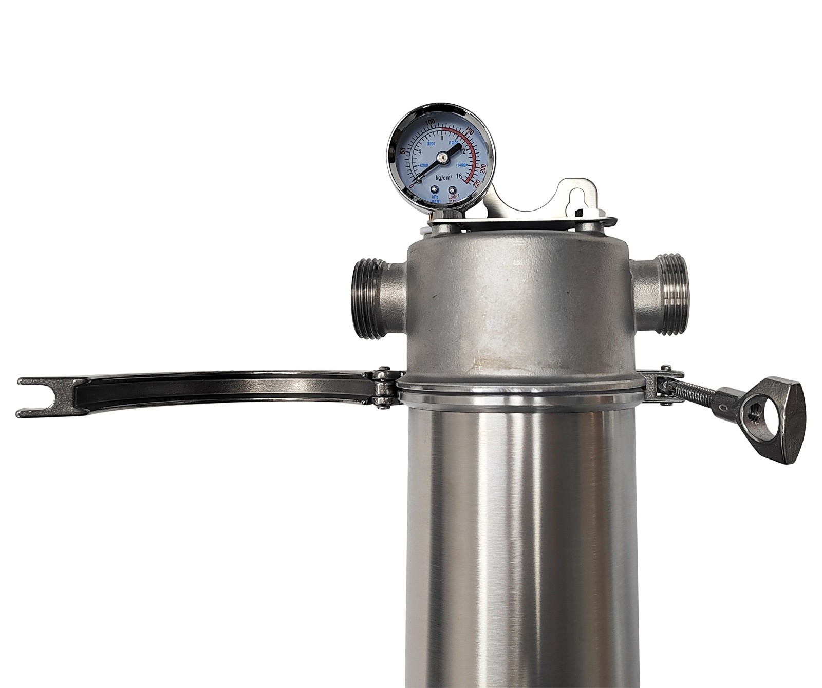 10″L Corrosion-resistant 304 Stainless Steel Filter 1″NPT Inlet/outlet Diameter