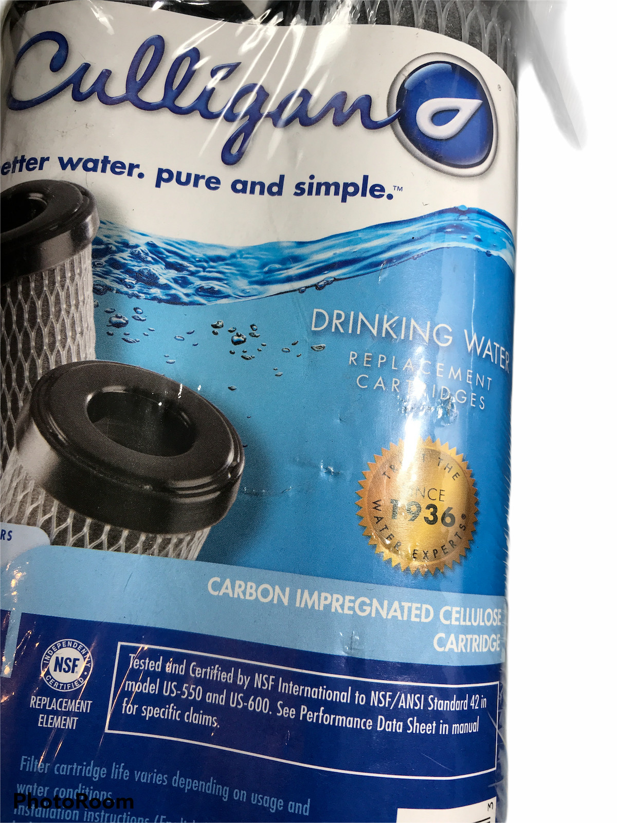 Lot of 2 New Culligan D-10 Level 1 Drinking Water Replacement Cartridge 2 packs