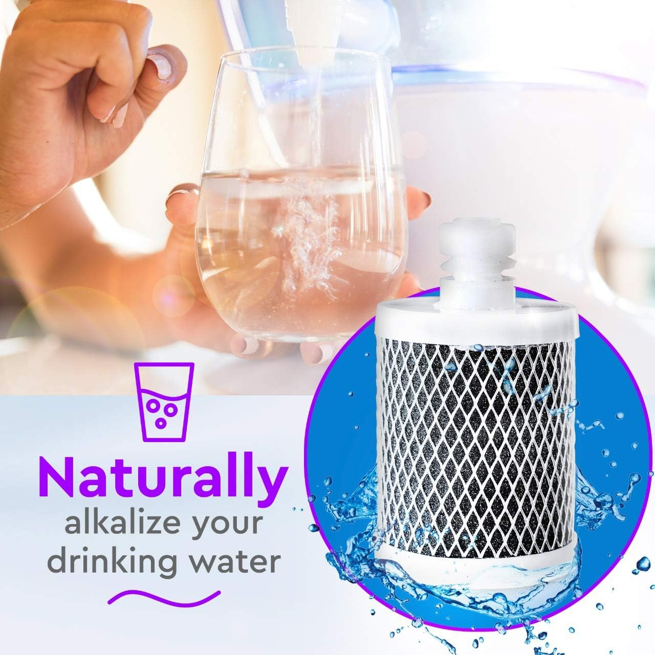OPTI Drop Alkaline Filter 200 Gallons for Water Purifier