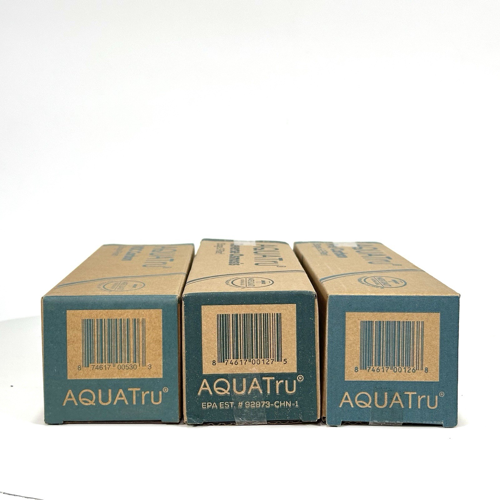 3 PACK – Aquatru Replacement water Filters Countertop Reverse Osmosis stages 1-4