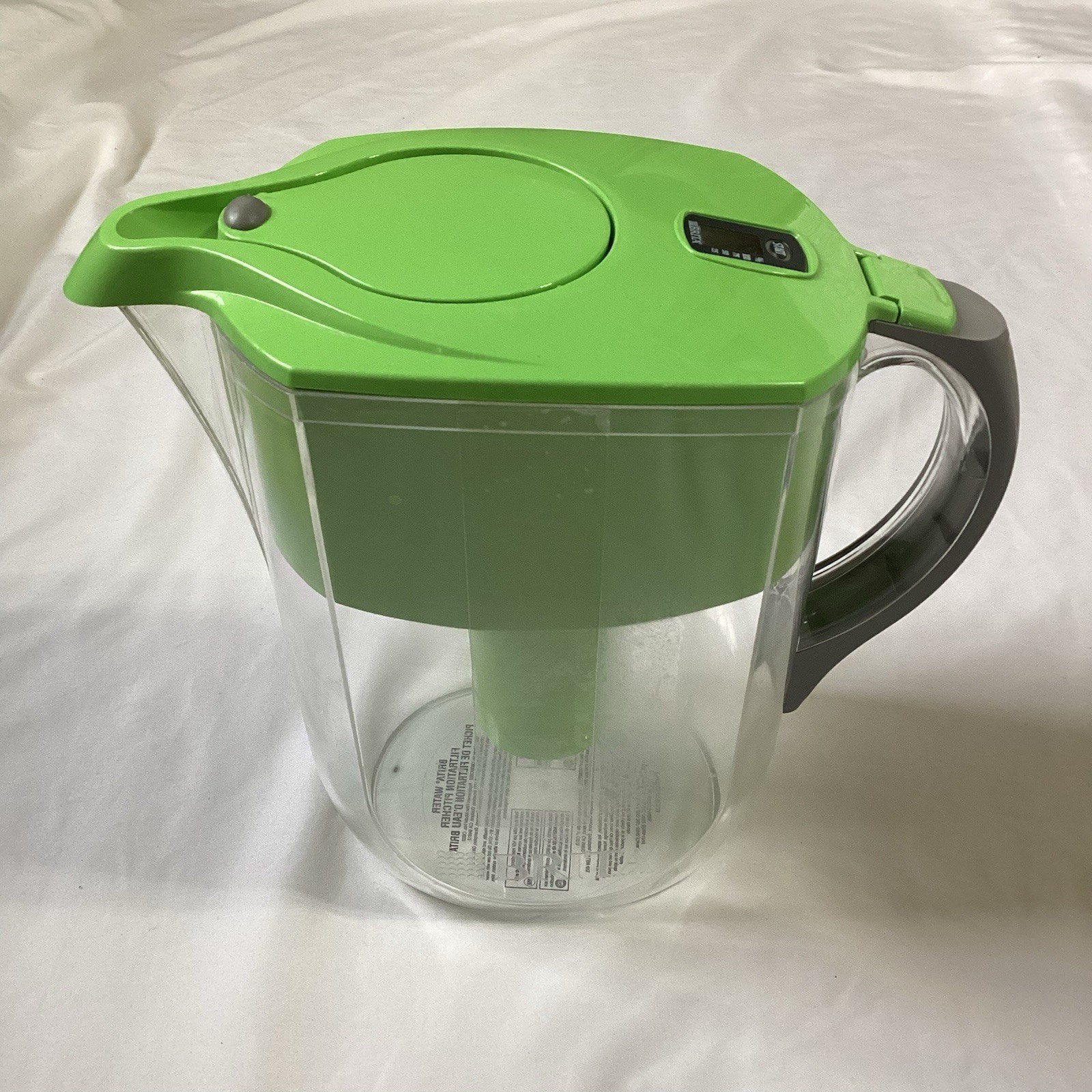 Brita Grand Water Filtration 10 Cup Green Top Water Pitcher Model OB36