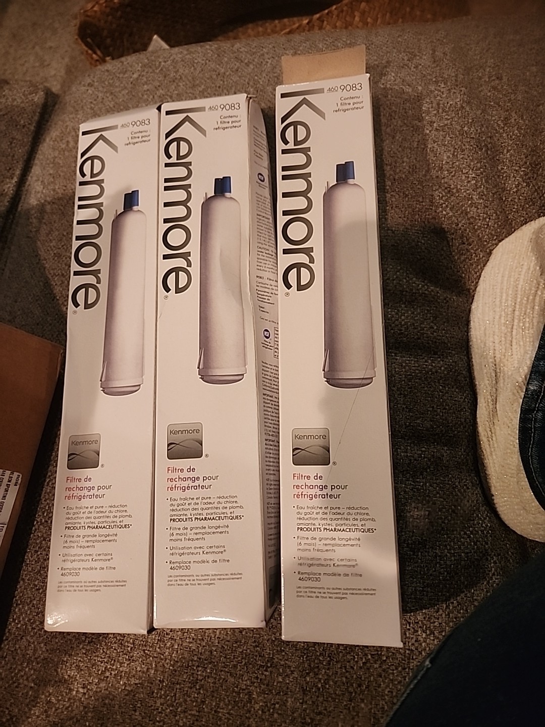 NEW OEM Kenmore 460 9083 Water Filter Lot Of 3 Replacement Refrigerator Filter