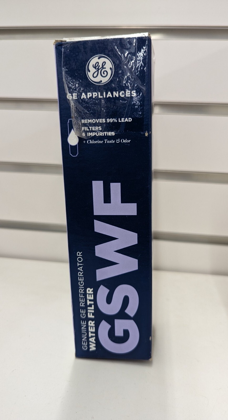 GE SmartWater GSWF Refrigerator Water Filter Replacement French Side By Side