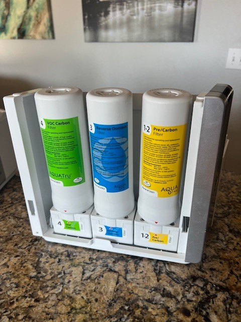 AquaTru Classic Countertop Reverse Osmosis Water Purifier System AT2010 Filter