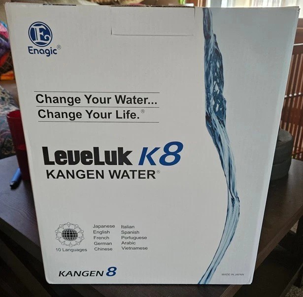 Enagic LeveLuk K8 KANGEN WATER Alkaline Filtration Ionizer Machine