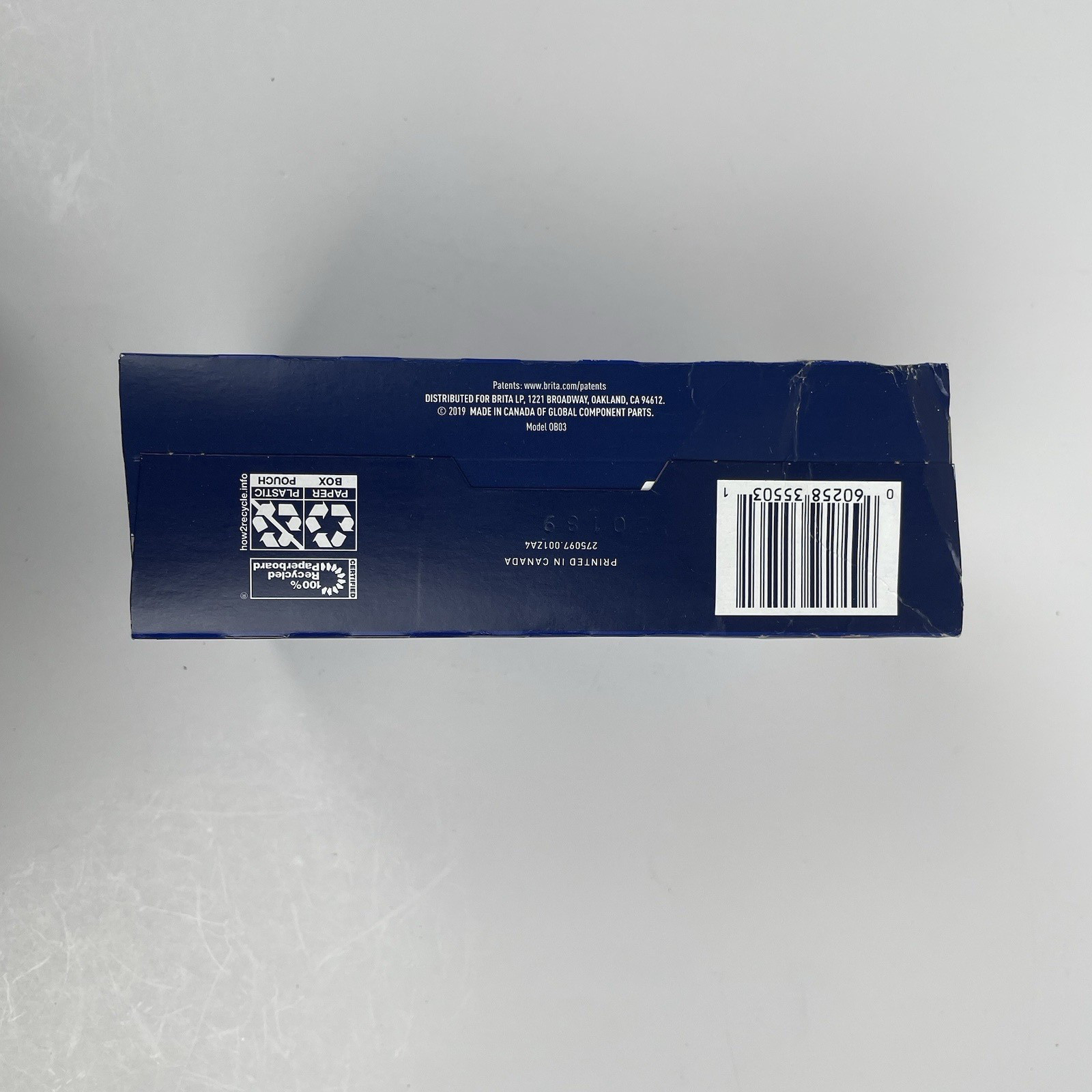 Brita Water Filter for Pitchers – 3 Count – New Sealed Box OB03