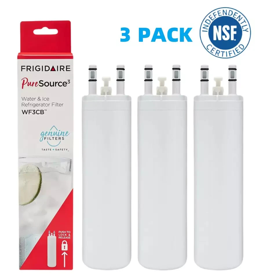 3 PACK NEW Frigidaire WF3CB Puresource3 Refrigerator Water & Ice Filter US stock